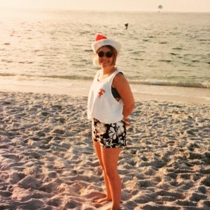 Me. Christmas 1998 in Florida at the age of 25. Sans family.